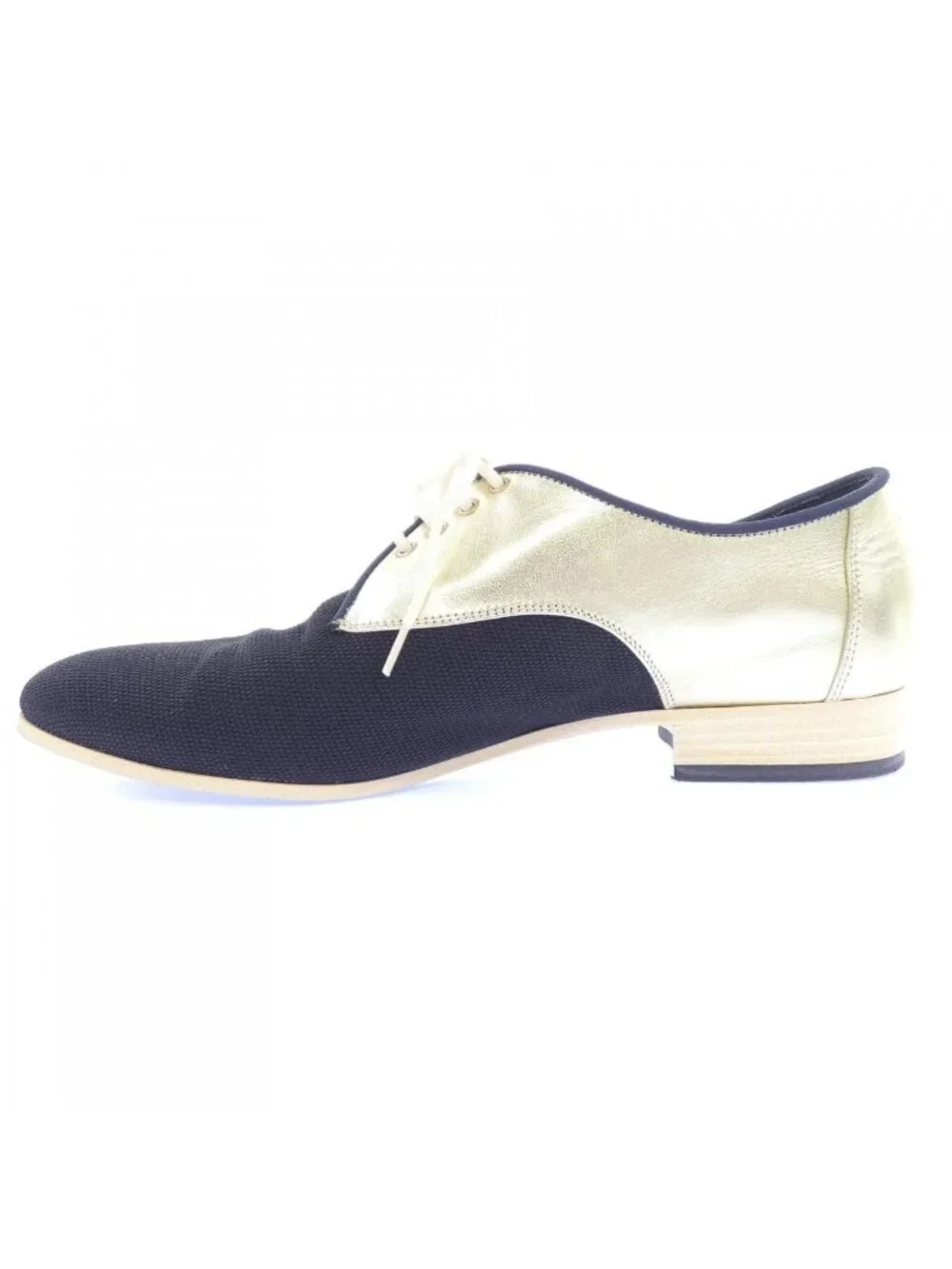 Chanel Lace-up Lace UP Shoes
